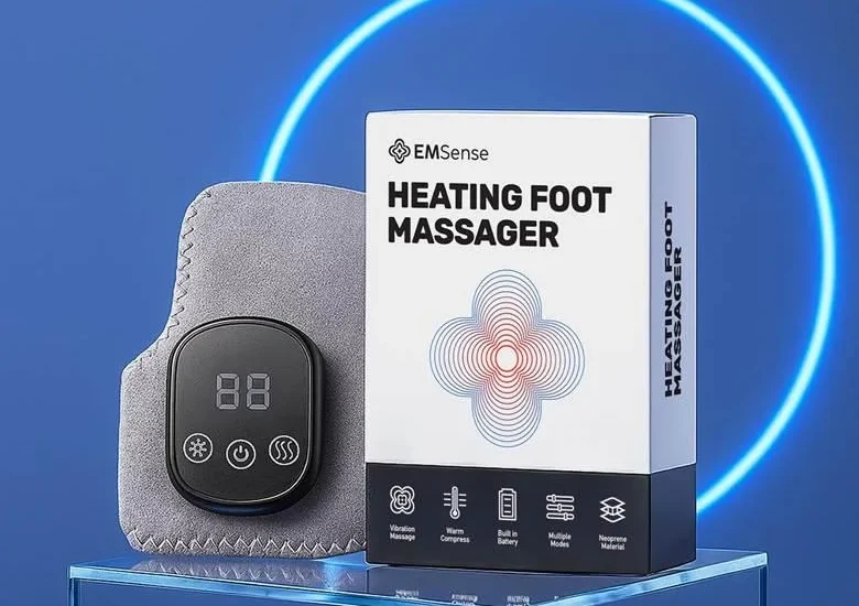 EMSense Massager Review: Cordless EMS Foot Device With Heat and Massage Modes Launches for U.S. Market