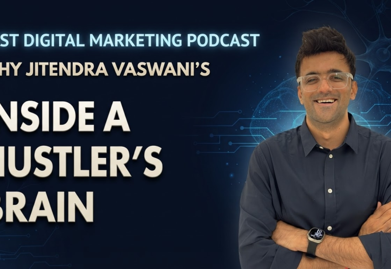 Digital Marketing Podcast in India Jitendra Vaswani “Inside A Hustler’s Brain” Crosses 100 Episodes, Announces New Season on AI & Digital Marketing